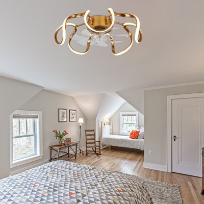 Annanicole 20.1'' Ceiling Fan with LED Lights