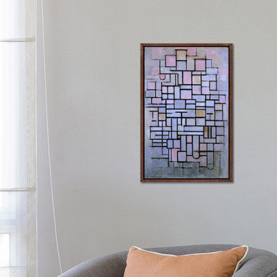 Composition 6 1914 by Piet Mondrian - Painting on Canvas