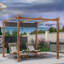 3m x 3m Aluminum Pergola-912813426