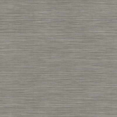 Papier peint imitation toile de ramie taupe Lorn