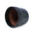 Handmade Ceramic Planter Set Of 3, 15/14/9 Inch Diameter, Black Ribbed Pattern, For Succulents Indoor/Outdoor Use On Windowsill & Bookshelf, Breathable Clay-1637762633