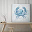 « blue marble coast, crabe », reproduction sur toile-25251132-40496981