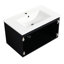 Meuble-lavabo flottant 30 po avec lavabo en céramique