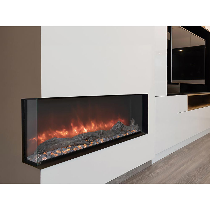 Landscape Pro MultiView Black Electric Wall Mounted with 10000 BTU, 24.8" H x 80" W x 11.5" D