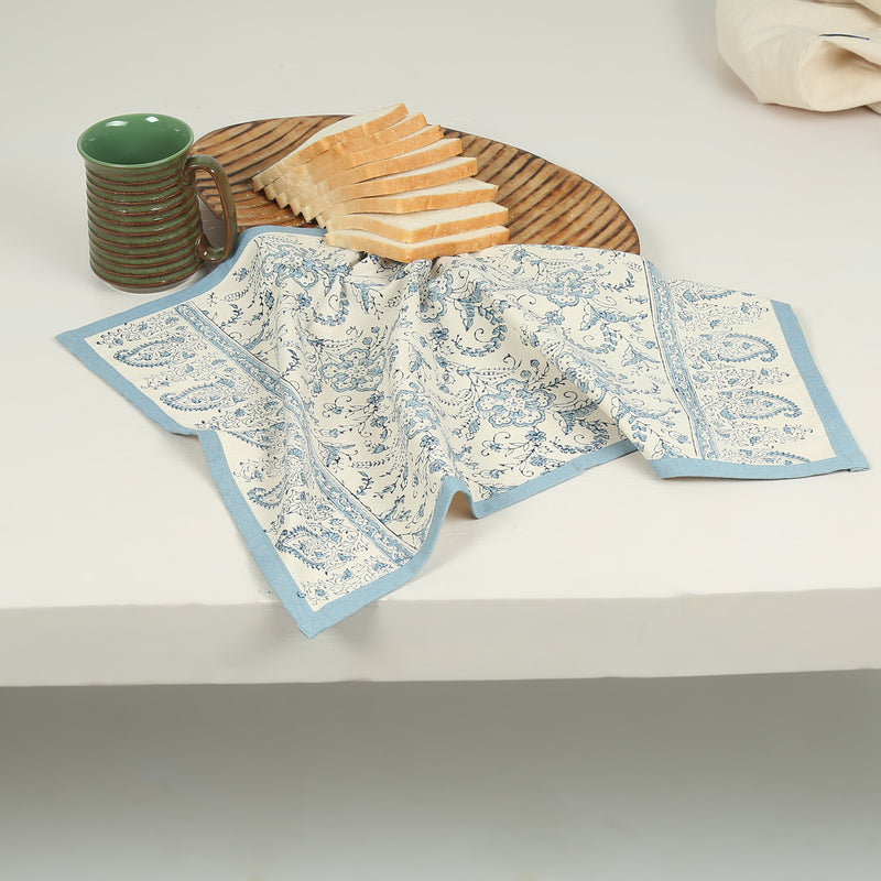 Serviette de cuisine IVY , Bleu