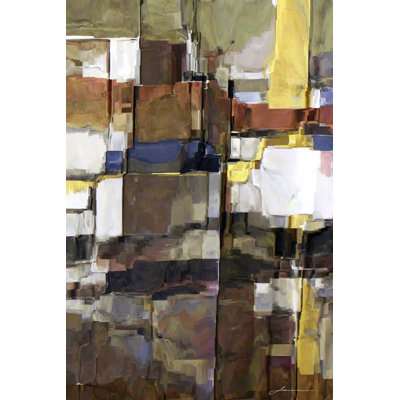Rock I by James Burghardt - Wrapped Canvas Painting