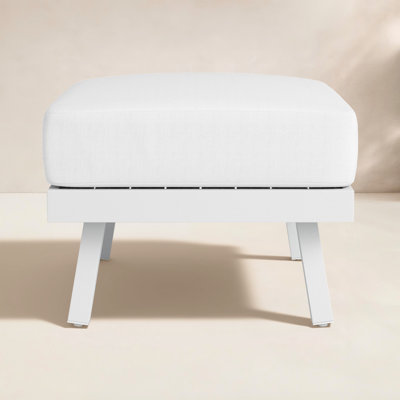 Armando Upholstered Outdoor Ottoman