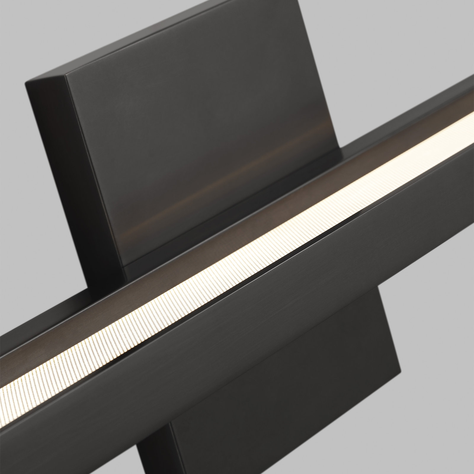 Banda Single Dimmable LED Bath Bar, Bronze