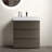 Gray Bathroom Vanity 30" - With Sink, Big Storage, Sleek Gray, Silent Smooth Modern,-608115914-608115915-608115912