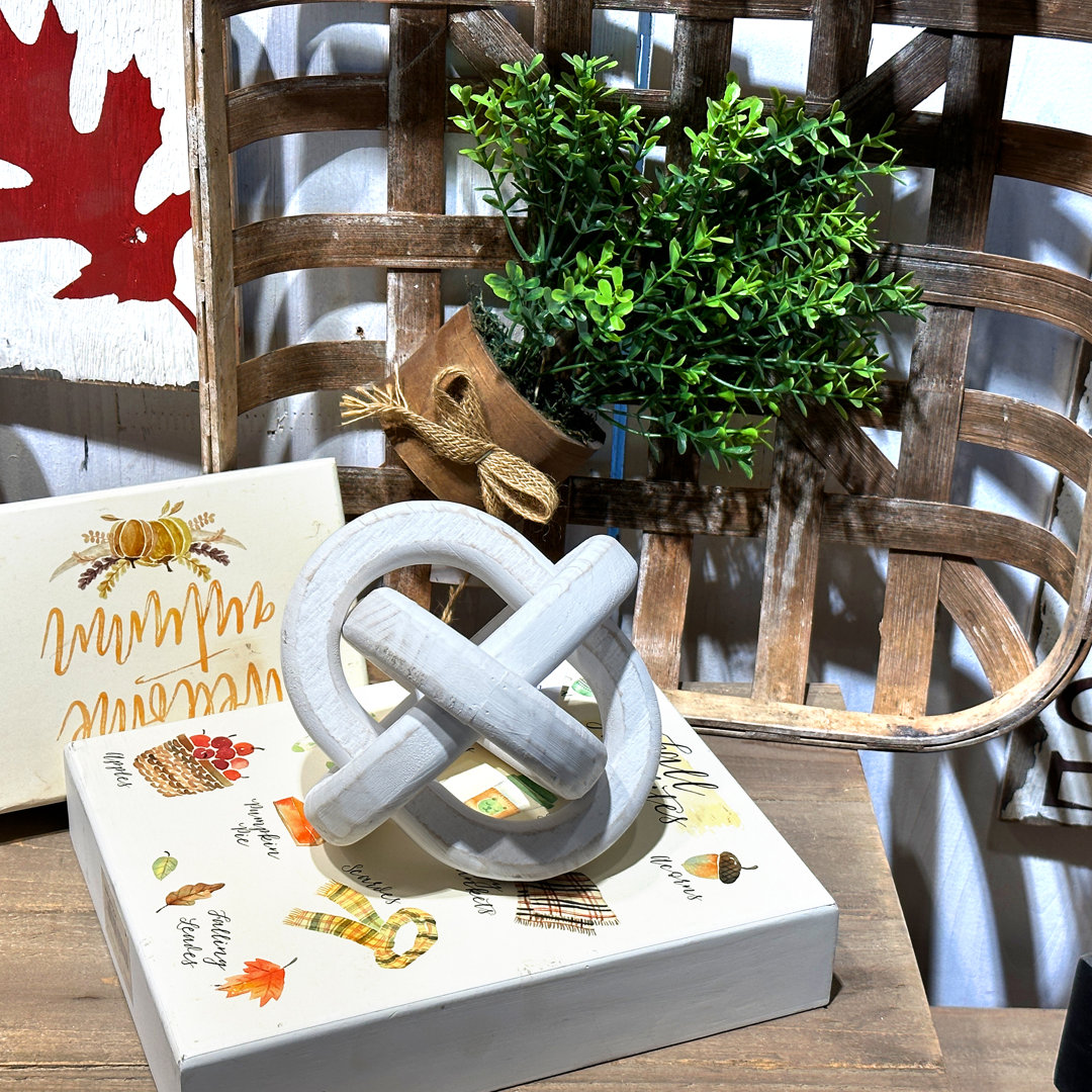 Riggle Farmhouse Chain Knot Decor Gracie Oaks 