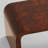 Shelmerdine 48" Handcrafted Burl Solid Wood Coffee Table - Elegant Sleek Curved Design-637453555
