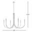 Catalena 6-Light Chandelier-706210910-706210908