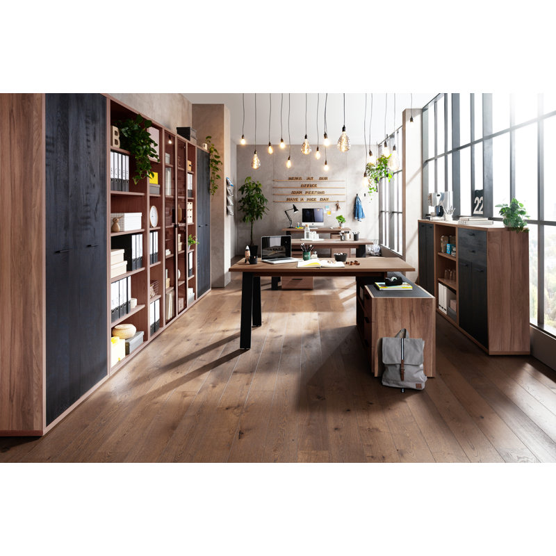 Brndon 112.5 cm H x 81.5 cm W Standard Bookcase