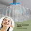 Luxury Ceiling-Mounted Rainfall Complete Shower System-98649057