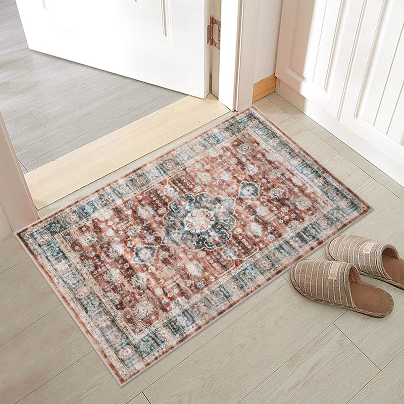 Shiori Washable Indoor Rug, Rectangle 2'x 3’