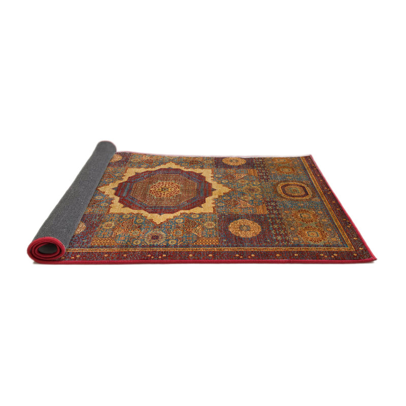 Tapis abstrait moderne 1472, Rond 6 pi