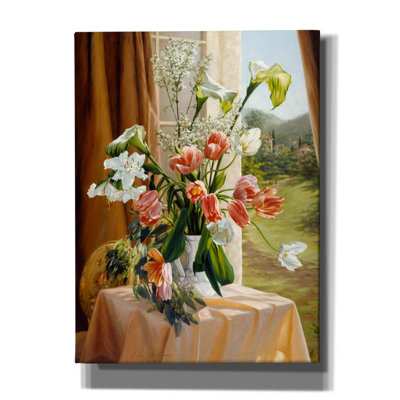 «By The Window» par Robin Anderson, art mural sur toile