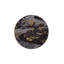 Tapis décoratif route et floral noir-1126431996