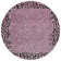 Machine Washable Indoor/Outdoor Claudian ACN1230 Pink Rug