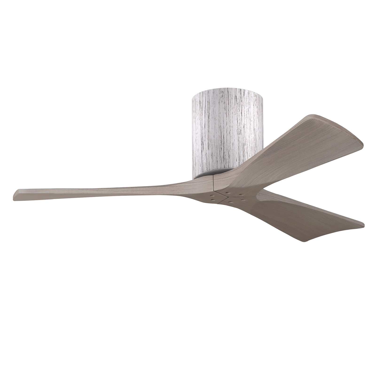 Olivier 3 Blade Ceiling Fan, Barn Wood Tone, Gray Ash Tone, 42"