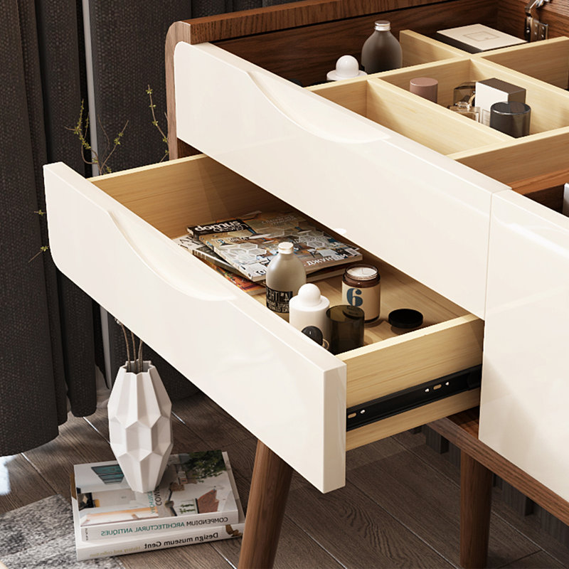 Latousha Makeup Vanity Set, Powerful Storage