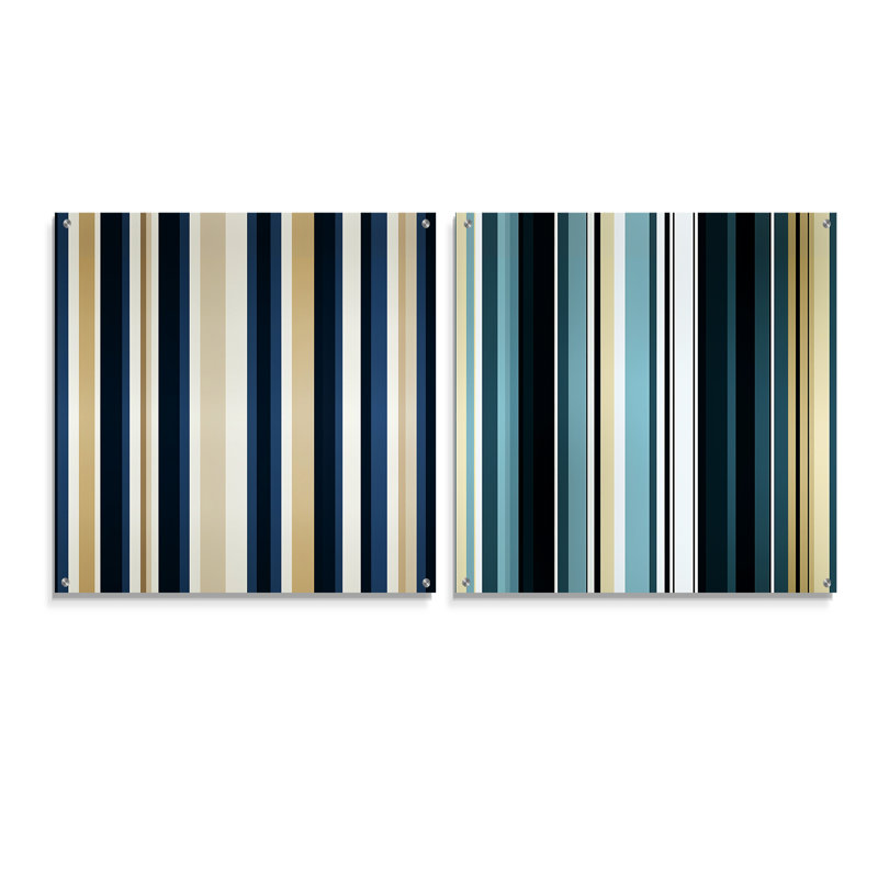 Classic Classic Beige and Blue Elegance, H 16 po x l 33 po