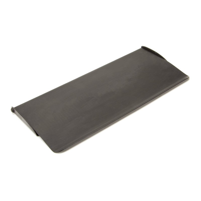 Letter Plate Covers Brass Mail Slot, Aged Bronze, 13cm H x 26.5cm W x 1.2cm D