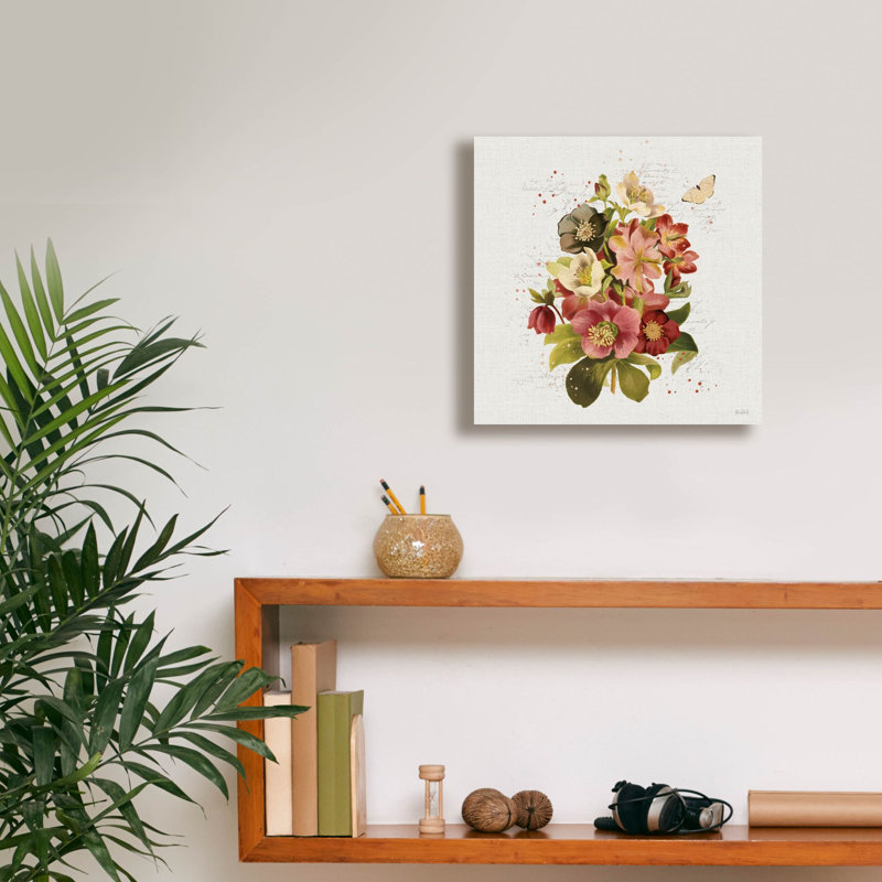 «August Petals» par Katie pertiet, August Grove, H 12 po x l 12 po x P 0,75 po
