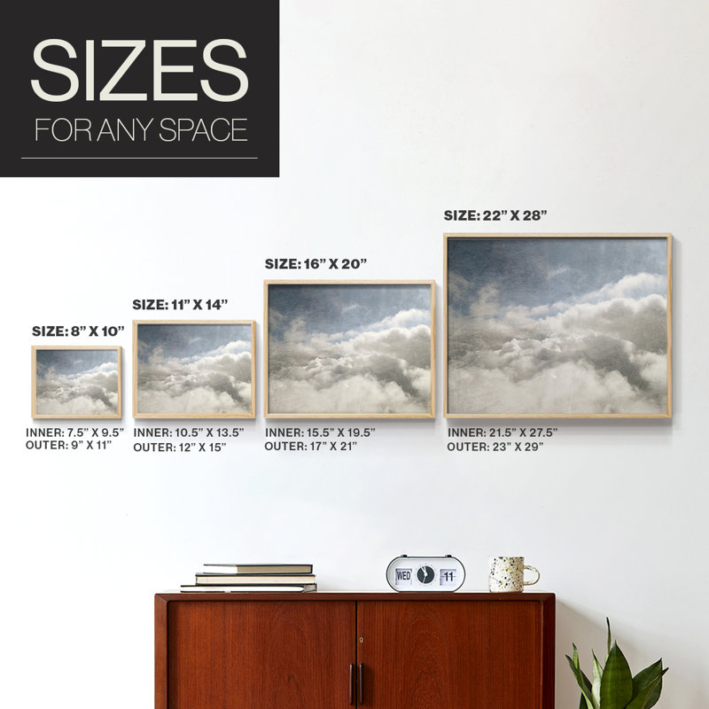 «From Above I», reproduction encadrée, H 8 po x l 10 po, Naturel