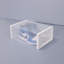 Ensemble de 12 boîtes de rangement pour chaussures empilables en plastique transparent