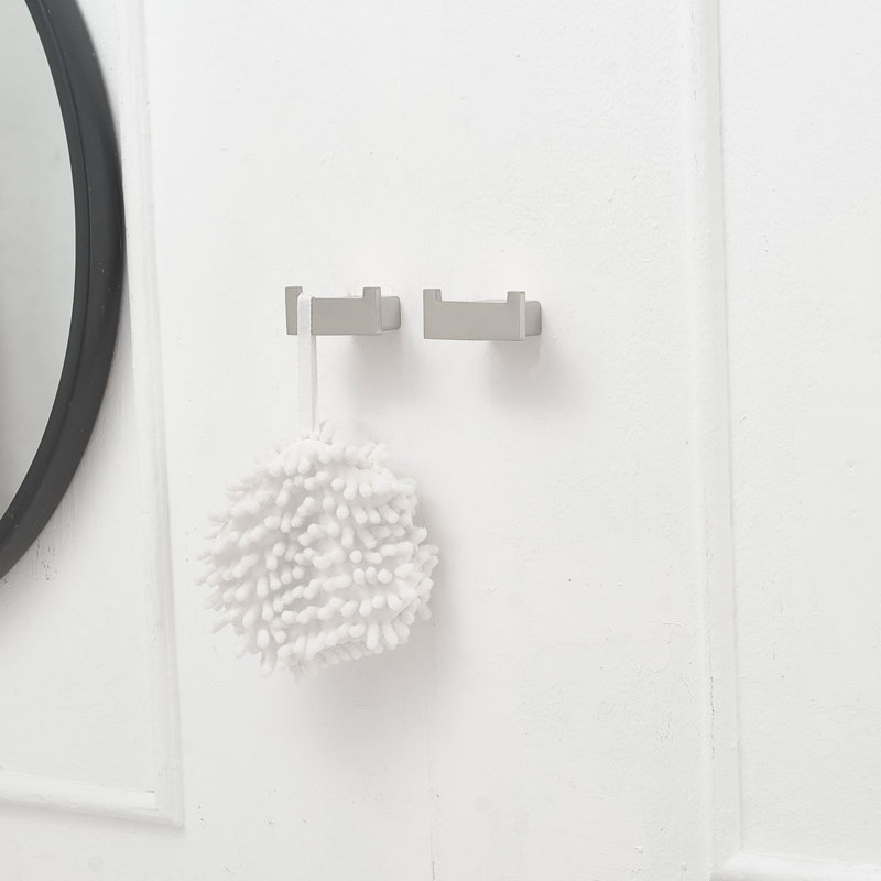 Ensemble de quincaillerie de salle de bain 5 pièces en acier inoxydable, Nickel brossé