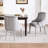 Vintage Style Upholstered Wrapped Legs Velvet Dining Chair With Backrest And Armrest, With Solid Wood Frame, For Dining Room/Living Room-844447184-844447212