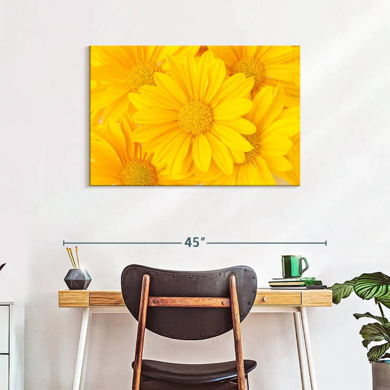 Marguerites jaunes Harnek, H 24 po x l 36 po
