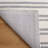 Mataram Hand Tufted Wool And Cotton With Latex Striped Rug-484552913