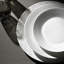 Missoni Dinner Plates ZIG ZAG Set of 6  White diam. 10.75 in