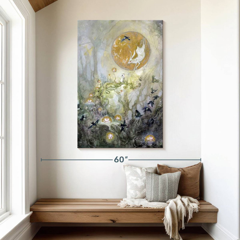 Kelan Moongazing, 48" H x 32" W