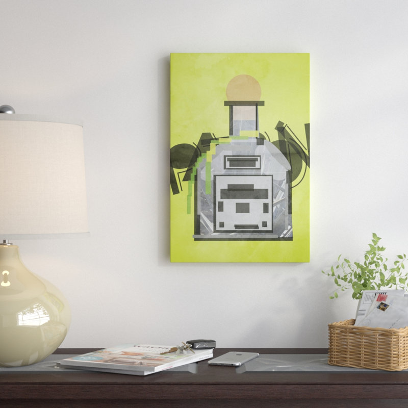 « 100% de agave », impression sur toile tendue, H 60 po x l 40po x P 1,5 po, Toile tendue, Blanc