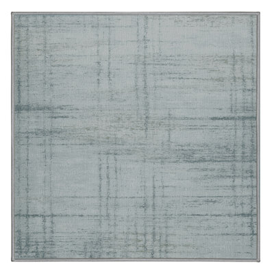 Machine Washable Abstract Gray Area Rug