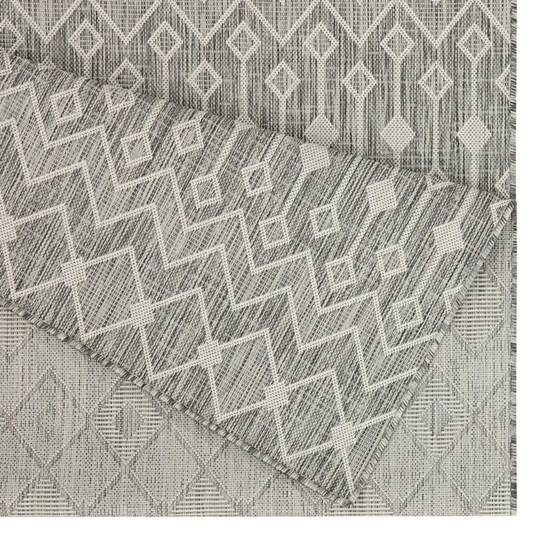 Tapis d'intérieur / extérieur à motif régulier, Rectangle 7 pi 10 po x 10 pi 3 po