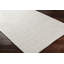 Pennelope rayé tissé à plat recyclé P.E.T. Tapis intérieur / extérieur gris clair-1666411544