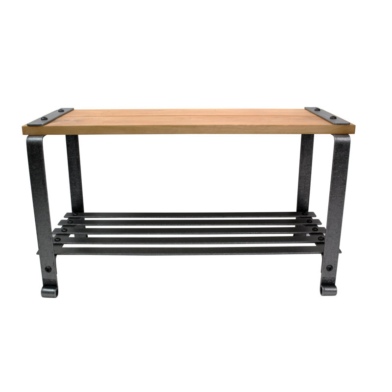 Handcrafted Multi-Purpose Wood Entryway Bench