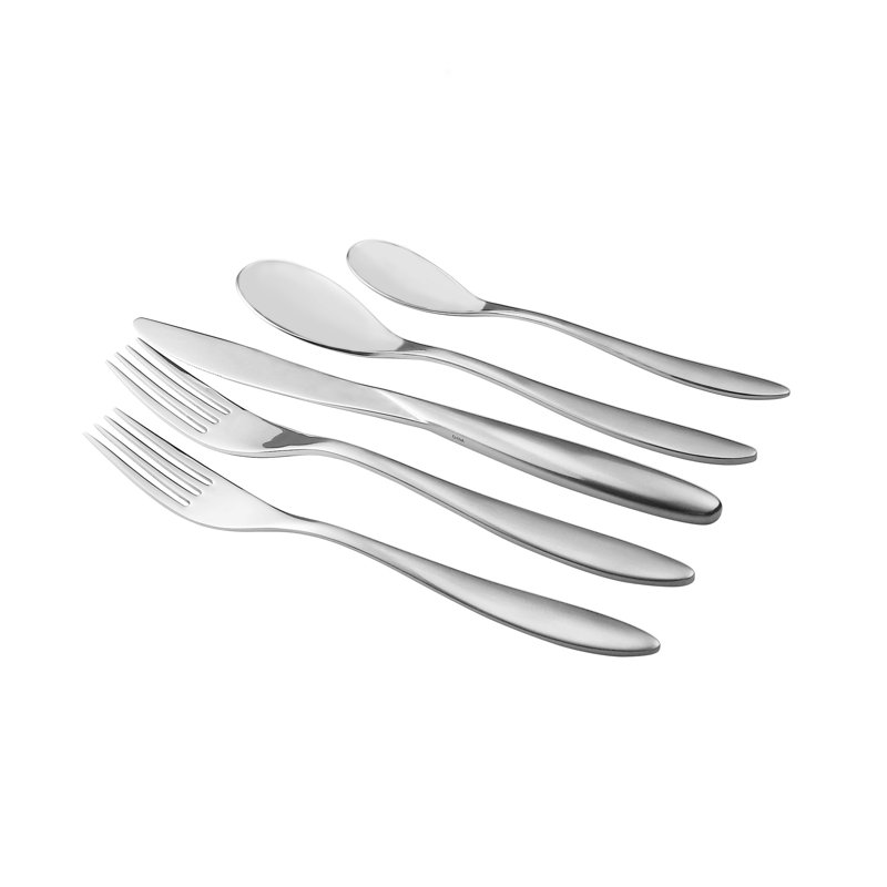 Ensemble de couverts 20 pièces en acier inoxydable 18/10 Bella, service pour 4, Poli