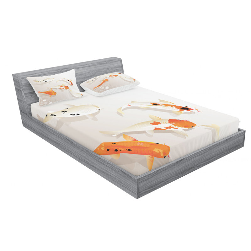 Microfiber Sheet Set, Full Sheet Set with Fitted Sheet