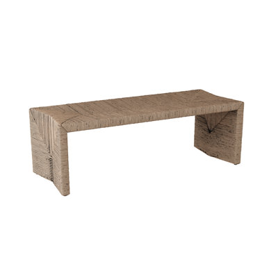 Zuri Rattan Bench