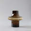 Vase de table en verre Amber