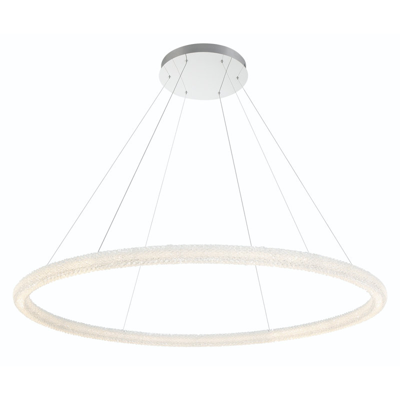 Sassi 1 light Chandelier in Chrome