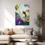 Summer In Provence Peaceful Vibrant Abstract Butterfly Lemon Tree Lavender Flower Fruit Wall Art Print-543583812