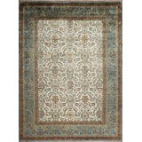 Golden Age Handmade Wool Floral and Oriental Area Rug