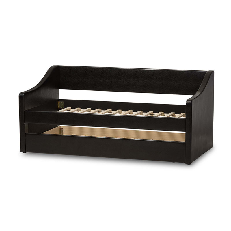 Esse Upholstered Daybed, Black