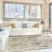 Floral Hand Tufted Wool Area Rug in Cream/Taupe/Blue-75059716